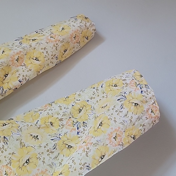 Yellow Petite Floral Jumpsuit - Picture 4 of 5